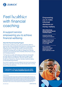 Feel healthier with financial coaching