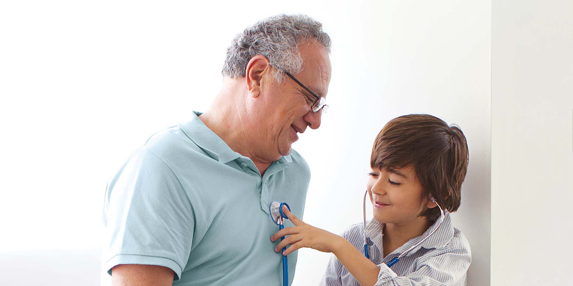 man-child-stethoscope