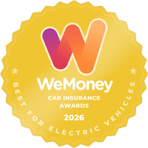 WeMoney Car Insurance Awards - Best for Electric Vehicles - Winner 2026
