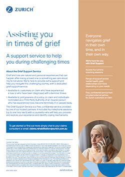 Assisting you in times of grief
